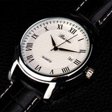 Top Brand New Arrival 2016 Leather Strap Men Sports Wristwatch Watches Men Montre Homme Marcas Famosas Watch