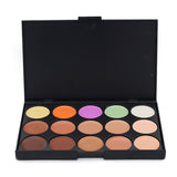 UCANBE Brand 3 different colors Professional 15 Color Camouflage Facial Concealer Palettes Neutral Makeup Cosmetic
