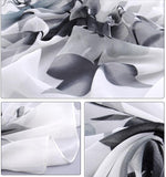 Ultralarge new chiffon silk scarf women's spring and autumn accessories scarf autumn and winter thermal scarf