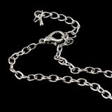 Vintage Long Statement Necklace Real Gold Silver Plated Round Flower Women Necklaces & Pendants Fashion Jewelry