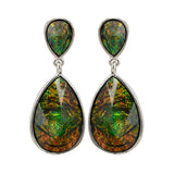 Vintage Punk Rock Designer Resin Dangle Earrings Women Created Gemstone Ear Pendientes Earings Fashion Jewelry