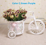 Rattan vase + flowers meters orchid artificial flower set home decoration