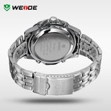 WEIDE relogio masculino Luxury Brand Wristwatches Men Quartz Digital Mov't Analog Display Casual Waterproof Watch