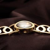 WEIQIN Brand Magic Luxury Rose Gold watch Full stainless steel woman Fashion OL Lady Commercial Watches