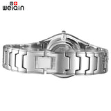 Silver Women Watches Luxury High Quality Water Resistant Montre Femme Stainless Steel 2016 Dress Woman Wrist Watches