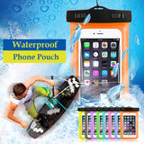 Waterproof Mobile Phone Bags with Strap Dry Pouch Cases Cover for Samsung galaxy S7 for iPhone 6 5S SE 6S Plus Swimming Case
