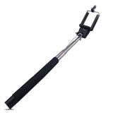 Wired Selfie Sticks Handheld Monopod Built-in Shutter Extendable +Mount Holder Photo For iPhone Samsung Smartphone Phones Camera