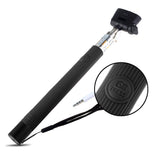 Wired Selfie Sticks Handheld Monopod Built-in Shutter Extendable +Mount Holder Photo For iPhone Samsung Smartphone Phones Camera