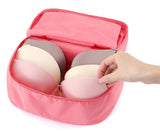 Women Girl Travel Bra Underwear Lingerie Organizer Bag Cosmetic Makeup Toiletry Wash Storage Case Bra Bag