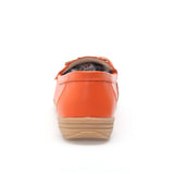Women genuine leather flats woman flat fashion nurse shoes women's round toe flexible ballet shoes driving loafer