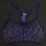 Women's Adjustable Spaghetti Straps Professional Sportes Bra ,Fast absorption Sweat Seamless Top Vest Padded Underwear