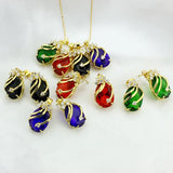 Women's Crystal Jewelry Set BrAND 18K Gold Plated Sets Fashion Party Rhinestone Jewelry Set