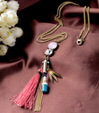 Women Fashion Jewelry Long All Mathc Tassel Bohemian Necklace