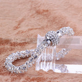 Women's Silver Crystal Bracelet Best Design Fashion Bracelets For Women