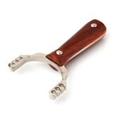 Wood Pattern Handle Hunting slingshot With slingshot rubber band sling shot For outdoor And Competetion