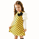 Girl dress baby kids clothes New fashion high quality cotton spring children clothing long-sleeve girls princess dress