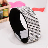 Chain Bracelet Jewelry For Women Crystal Bracelet Wristband women jewelry magnetic buckle