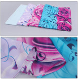 High quality women scarf cotton voile scarves solid warm autumn and winter scarf shawl rose printed