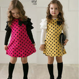 Girl dress baby kids clothes New fashion high quality cotton spring children clothing long-sleeve girls princess dress