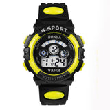 Hot Children Boy Digital LED Quartz Alarm Date Sports Wrist Watch