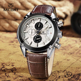 megir fashion leather sports quartz watcmegir fashion leather sports quartz watch for man military chronograph wrist watches men army style h for man military chronograph wrist watches men army style