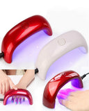 Nail dryer nail gel polish mini nail dryer LED UV lamp for curing dryer curing lamp led rainbow lamp for nail art tools