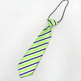 Neck tie fashion boys necktie choker kids striped bow tie children cravat neckwear