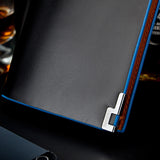 Men wallets famous brand mens long thin wallet male money purses with Flip up ID Window thin long korean walet purse