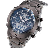 new fashion stylish sport water proof steel ASJ clock army LED digital men military outdoor wrist quartz swimming watch