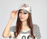 Men and women leisure national flag rivet baseball cap Pure cotton hats outdoor sports cap baseball caps