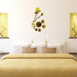 new real special offer top fashion watch wall clock diy love digital 3d home decoration living room stickers quartz Acrylic