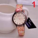 Fashion Women Wristwatch Genuine Leather strap Analog Display Quartz Casual Watch