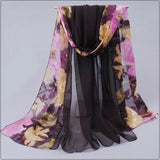 shawls and scarves dots hot women fashion style 2014 spring autumn gentlewomen silk burnt out raw women's scarves multicolor