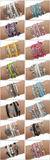 Handmade Charm Bracelet Eiffel Tower Love Anchors Wrap Leather Bracelet pulseira couro bracelets for women