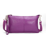 top quality 100% genuine leather cowhide envelope women clutch bag evening bags party handbags