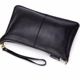 top quality 100% genuine leather cowhide envelope women clutch bag evening bags party handbags