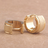 women's earrings Gold Plated stainless steel fashion earrings for women