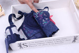 New women brand bra fashion winter dress bra set vs sexy underwear lace sexy women bra set gathered push up bra brief set