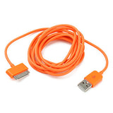 USB data sync and charging cable for iPad, iPhone and iPod