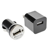 Travel Charger and Car Charger with 8pin Connector to USB Cable