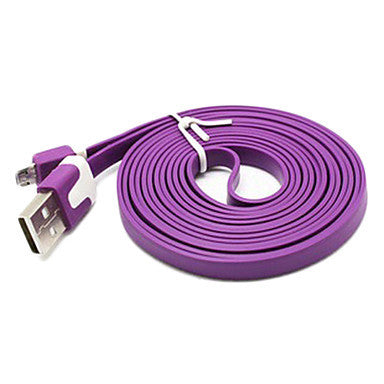 2m Noodle Appearance Design Micro USB Cable for Samsung Galaxy Note 4/S4/S3/S2 and LG/HTC/Sony/ZTE