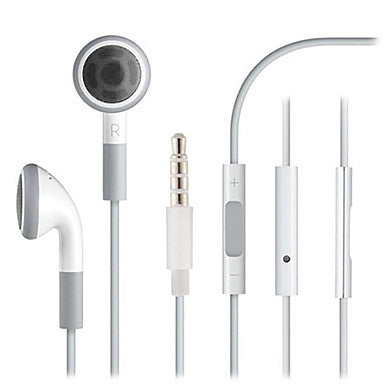 Stylish 3.5mm Earphone with MIC and Volume Control for iPhone 6 iPhone 6 Plus / 5S/5/4S/4