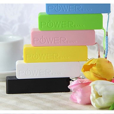 2600mAh Mini Portable Power Bank external battery for iphone 6/6 plus/5/5S/Samsung S4/S5/Note2