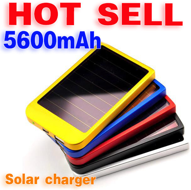 Solar Charger Power Bank 5600 mAh New Portable Charger Solar Battery External Battery Charger Power bank