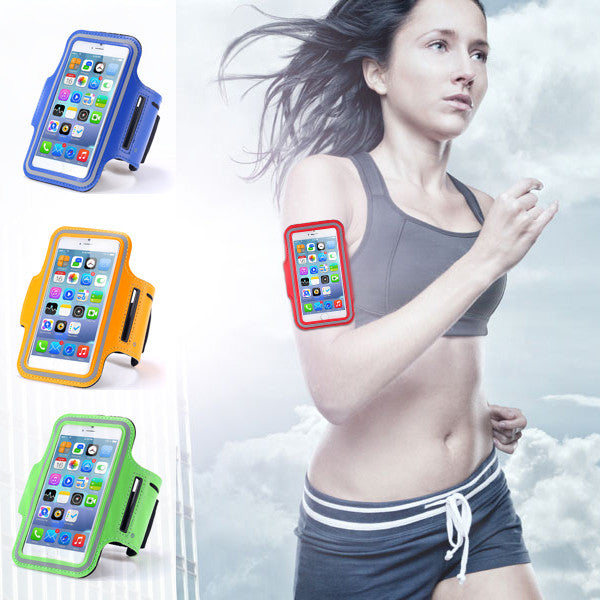 Waterproof Sports Running Armband Leather Case For iphone 6 4.7 inch Mobile Phone Holder Pounch Belt GYM Fashion