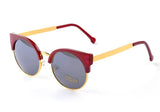 Cat Eye Vintage Sunglasses Women Top Fashion Girls Summer Retro Round Sun Glasses