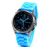 Men's Watch Mechanical Sports Hollow Engraving Silicone Strap