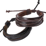 Personality Woven Leather Bracelet