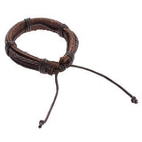 Men's Braided Cow Leather Bracelet