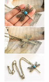Fashion Vintage Dragonfly Necklace for women fashion statement jewelry